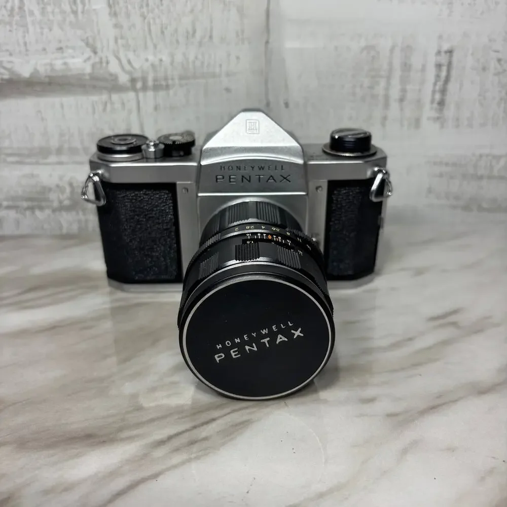 Vintage Honeywell Pentax H3 SLR Camera with Takumar Lens